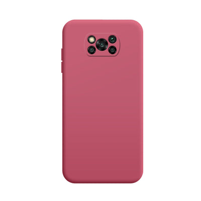 Xiaomi Poco X3 Case - Ultra-Thin Liquid Silicone Cover with Ring Holder & Integrated Stand, Full Lens Protection & Anti-Fall Design