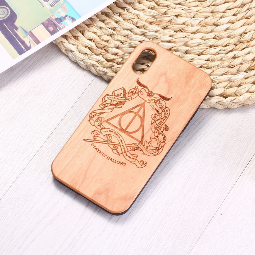 Wooden Phone Case – Eco-Friendly, Durable Design with Natural Wood Finish for Stylish Protection