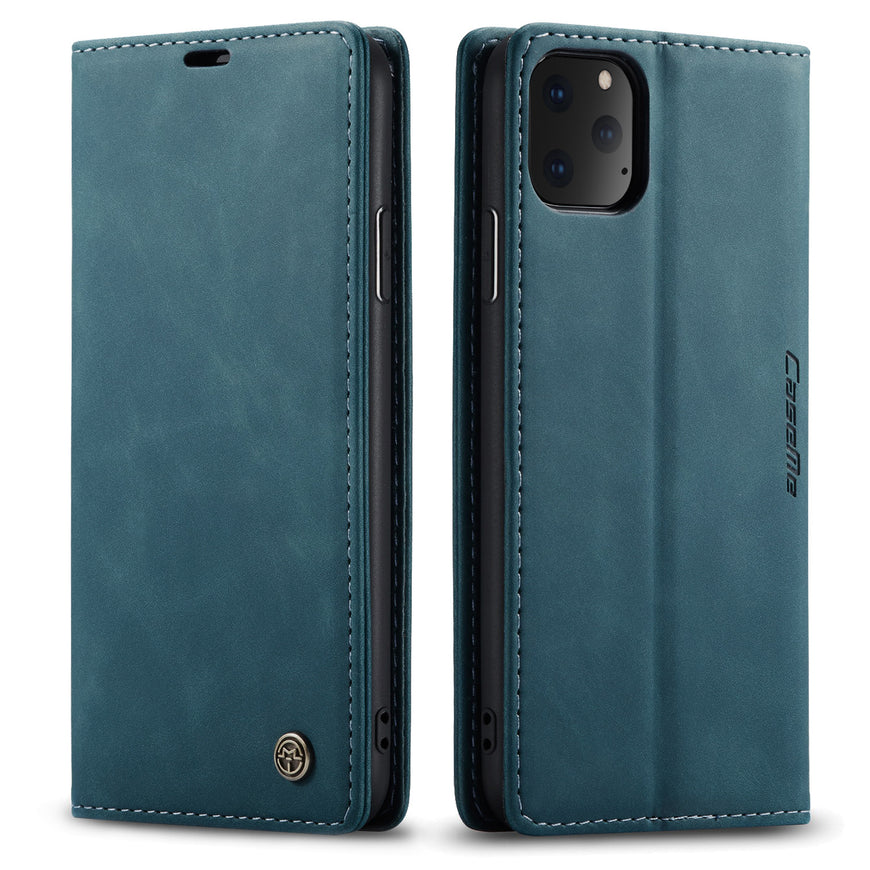 Flip Phone Case – Elegant Full-Body Protection with Card Slots and Magnetic Closure