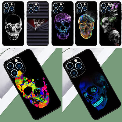 Phone Case Cool Ghost Skull Face