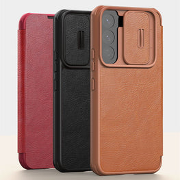 Applicable Lens Push Cover Phone Case Flip Cover Leather Case